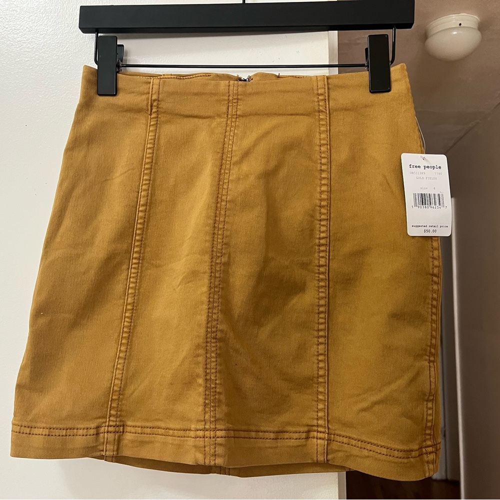 Free people Tan Women's Skirt - Picture 2 of 3